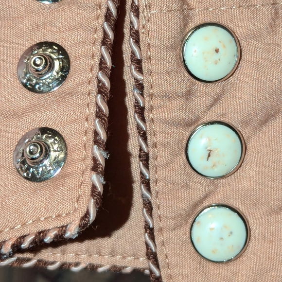 PANHANDLE SLIMS Vintage Retro Style Western Wear Womens Button Down Shirt Size L - Picture 6 of 11